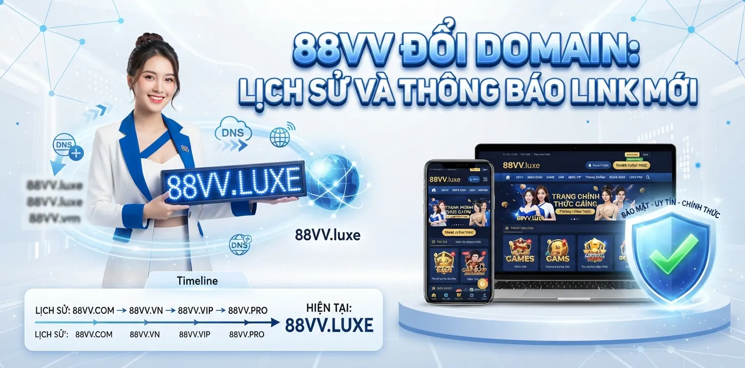 88VV Đổi Domain