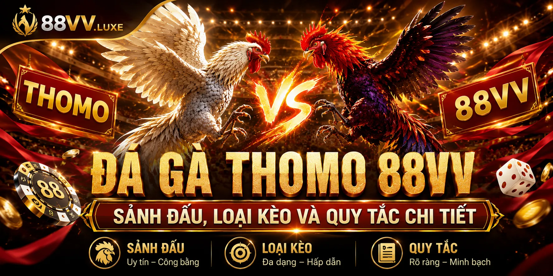Đá Gà Thomo 88VV